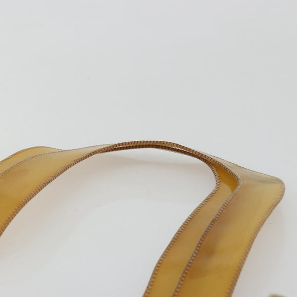 CHANEL Tote Bag Vinyl Clear CC Auth 181737