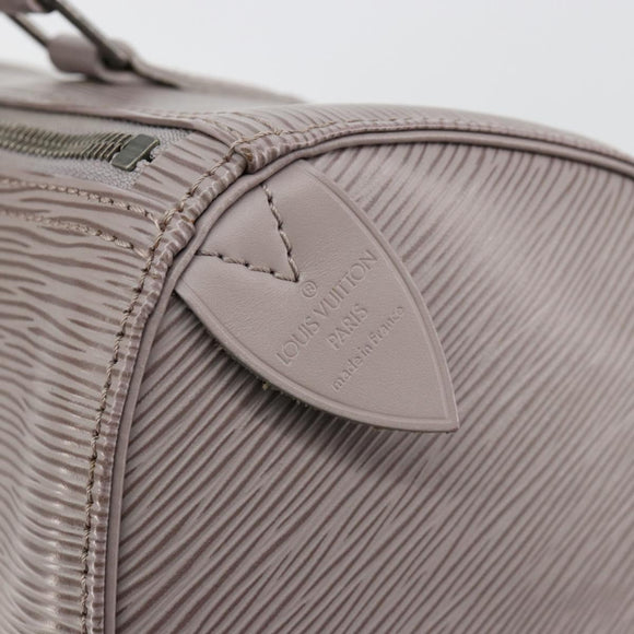 LOUIS VUITTON Epi Speedy 25 Hand Bag Gray Lilac M4301B LV Auth 181738V