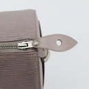 LOUIS VUITTON Epi Speedy 25 Hand Bag Gray Lilac M4301B LV Auth 181738V-17