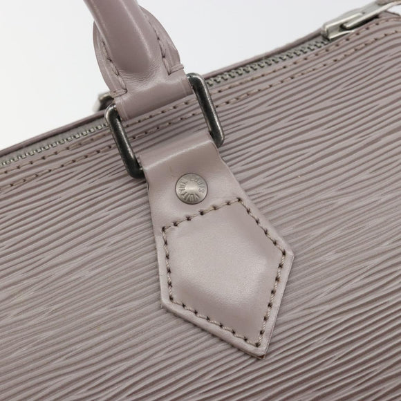 LOUIS VUITTON Epi Speedy 25 Hand Bag Gray Lilac M4301B LV Auth 181738V