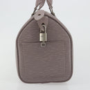 LOUIS VUITTON Epi Speedy 25 Hand Bag Gray Lilac M4301B LV Auth 181738V-4