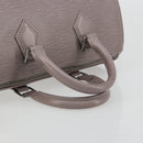 LOUIS VUITTON Epi Speedy 25 Hand Bag Gray Lilac M4301B LV Auth 181738V-7