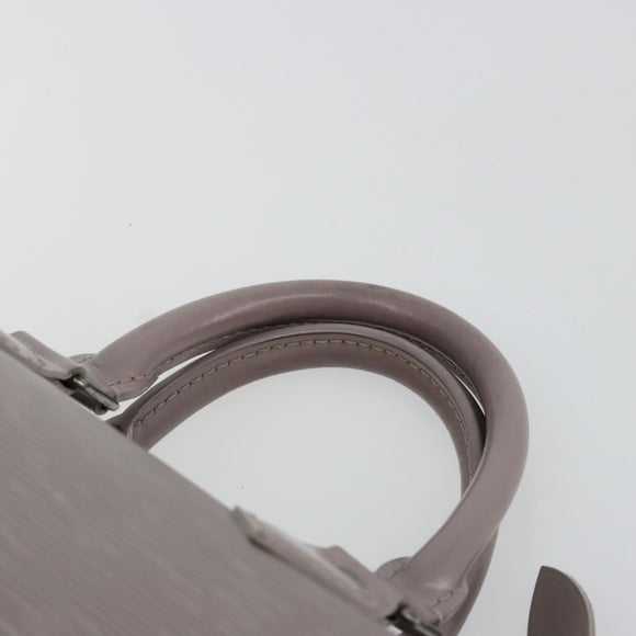 LOUIS VUITTON Epi Speedy 25 Hand Bag Gray Lilac M4301B LV Auth 181738V