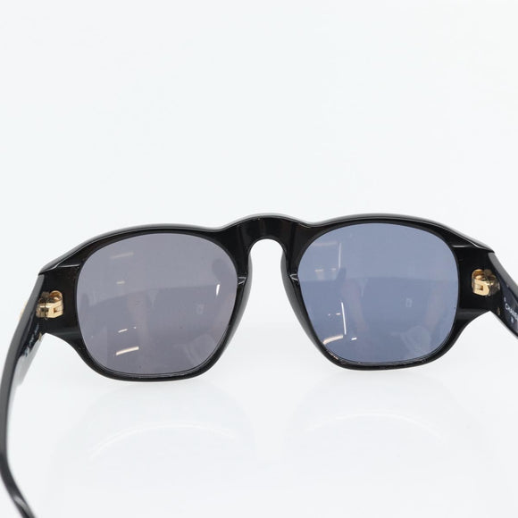 CHANEL COCO Mark Zonnebril kunststof Zwart CC Auth 181746