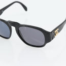 CHANEL COCO Mark Zonnebril kunststof Zwart CC Auth 181746-8