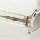 CHANEL COCO Mark Zonnebril kunststof Transparant CC Auth 181748M-12