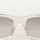 CHANEL COCO Mark Zonnebril kunststof Transparant CC Auth 181748M-18