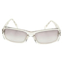 CHANEL COCO Mark Zonnebril kunststof Transparant CC Auth 181748M-2