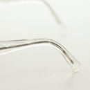 CHANEL COCO Mark Zonnebril kunststof Transparant CC Auth 181748M-6