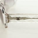 CHANEL COCO Mark Zonnebril kunststof Transparant CC Auth 181748M-7