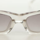 CHANEL COCO Mark Zonnebril kunststof Transparant CC Auth 181748M-9