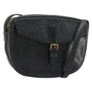 LOUIS VUITTON Epi Jeune Fille MM Shoulder Bag Black M52152 LV Auth 181750-1