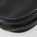 LOUIS VUITTON Epi Jeune Fille MM Shoulder Bag Black M52152 LV Auth 181750-12