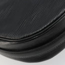 LOUIS VUITTON Epi Jeune Fille MM Shoulder Bag Black M52152 LV Auth 181750-14