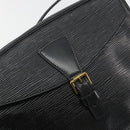 LOUIS VUITTON Epi Jeune Fille MM Shoulder Bag Black M52152 LV Auth 181750-15