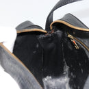 LOUIS VUITTON Epi Jeune Fille MM Shoulder Bag Black M52152 LV Auth 181750-20