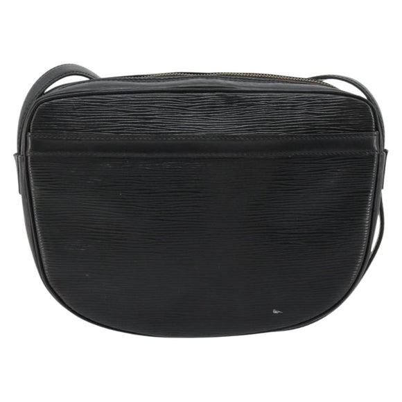 LOUIS VUITTON Epi Jeune Fille MM Shoulder Bag Black M52152 LV Auth 181750
