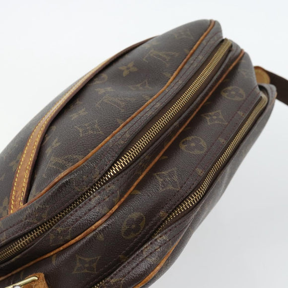 LOUIS VUITTON Monogram Reporter PM Shoulder Bag M45254 LV Auth 181754