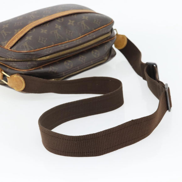 LOUIS VUITTON Monogram Reporter PM Shoulder Bag M45254 LV Auth 181754
