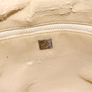 FENDI Zucca Canvas Vanity Handtasche Schwarz Braun Auth 181755-11