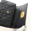 Christian Dior Cannage Caro Miss Dior Chain Bag Lamb Skin 2way Auth 181756SAM-16