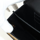 Christian Dior Cannage Caro Miss Dior Chain Bag Lamb Skin 2way Auth 181756SAM-21