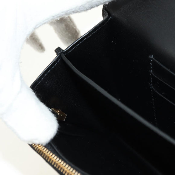 Christian Dior Cannage Caro Miss Dior Chain Bag Lamb Skin 2way Auth 181756SAM