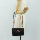 Christian Dior Cannage Caro Miss Dior Chain Bag Lamb Skin 2way Auth 181756SAM-25