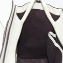CELINE Luggage Micro Shopper Hand Bag Leather Ivory Silver Auth 181757M-21