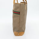 GUCCI Micro GG Supreme Web Sherry Line Bag PVC Beige 002 983 0174 Auth 181764-5
