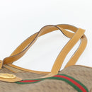 GUCCI Micro GG Supreme Web Sherry Line Bag PVC Beige 002 983 0174 Auth 181764-8