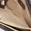 GUCCI GG Supreme Web Sherry Line Shoulder Bag PVC Beige Gold 010 378 Auth 181765-21