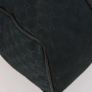 GUCCI GG Canvas Boston Bag Black Gold Auth 181766-15
