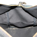 GUCCI GG Canvas Boston Bag Black Gold Auth 181766-18