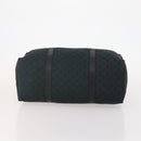 GUCCI GG Canvas Boston Bag Black Gold Auth 181766-5