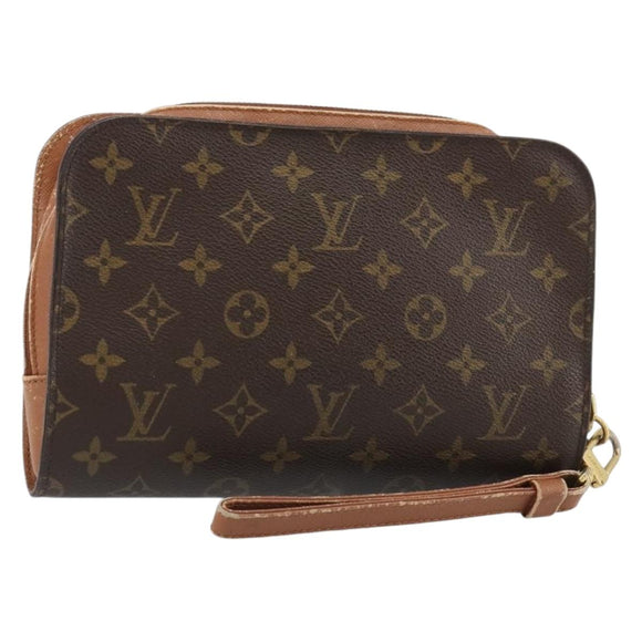 LOUIS VUITTON Monogram Orsay Clutch Bag M51790 LV Auth 181771