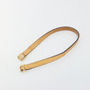 CELINE Macadam Canvas Accessoire-Tasche PVC Leder Braun Gold Auth 181773-11
