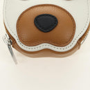 Christian Dior Bobby Portemonnee Tas Leer Beige Zilver Auth 181779SM-2