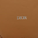 Christian Dior Bobby Portemonnee Tas Leer Beige Zilver Auth 181779SM-6