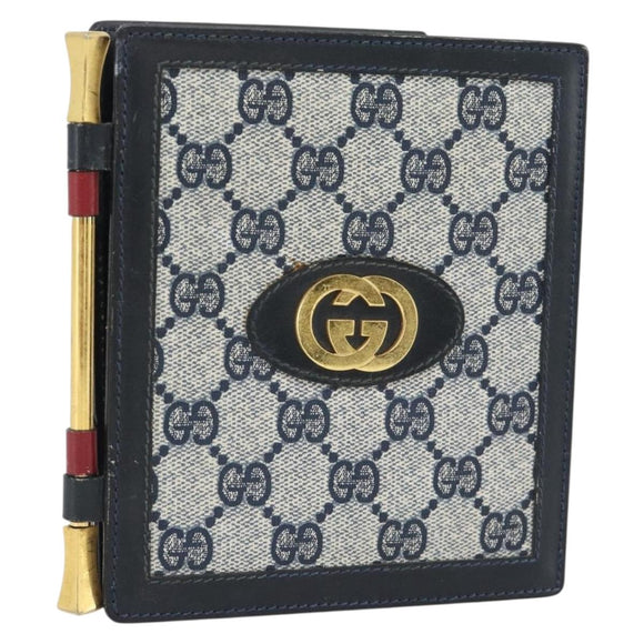 GUCCI GG Supreme Bilderrahmen PVC Navy Auth 181781