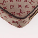 LOUIS VUITTON Monogram Mini Us Digital Pouch Red M60001 LV Auth 181783-15
