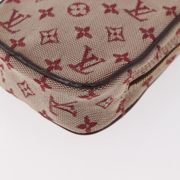 LOUIS VUITTON Monogram Mini Us Digital Pouch Red M60001 LV Auth 181783
