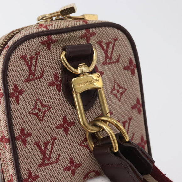 LOUIS VUITTON Monogram Mini Us Digital Pouch Red M60001 LV Auth 181783