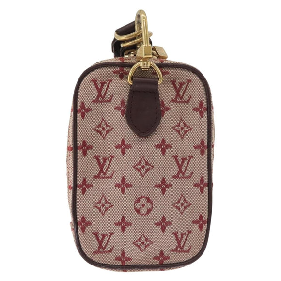 LOUIS VUITTON Monogram Mini Us Digital Pouch Red M60001 LV Auth 181783