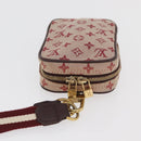 LOUIS VUITTON Monogram Mini Us Digital Pouch Red M60001 LV Auth 181783-6