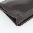 GUCCI Web Sherry Line Shoulder Bag Leather Brown Red Green Auth 181788-16