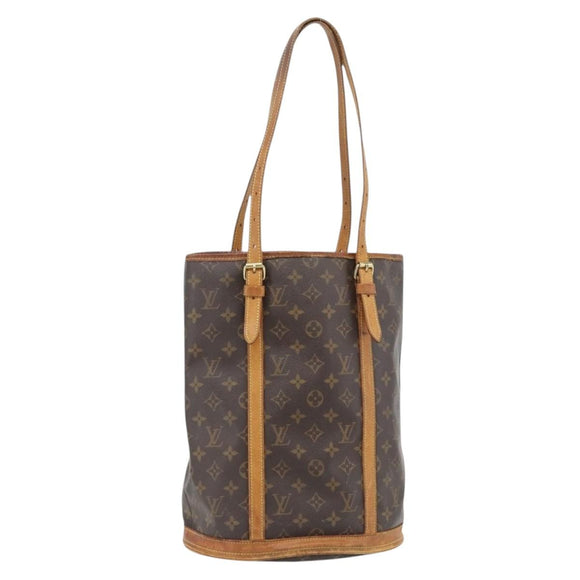 LOUIS VUITTON Monogram Bucket GM Shoulder Bag M42236 LV Auth 181791