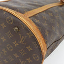 LOUIS VUITTON Monogram Bucket GM Shoulder Bag M42236 LV Auth 181791-10