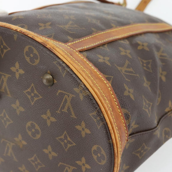 LOUIS VUITTON Monogram Bucket GM Shoulder Bag M42236 LV Auth 181791