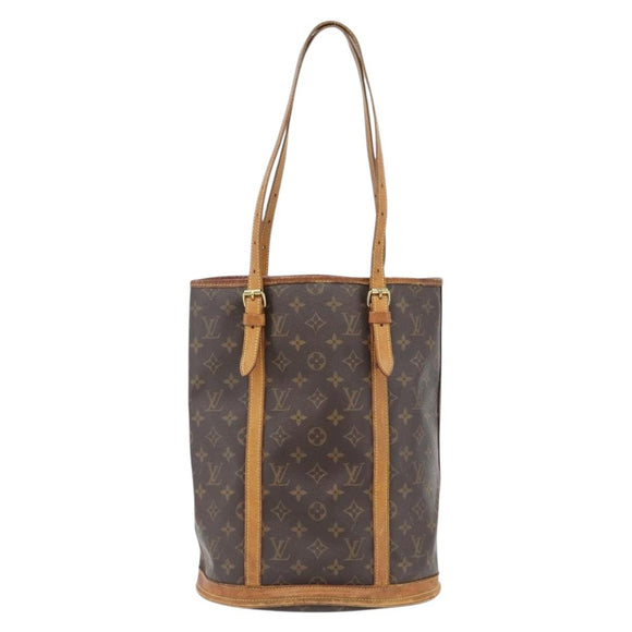 LOUIS VUITTON Monogram Bucket GM Shoulder Bag M42236 LV Auth 181791